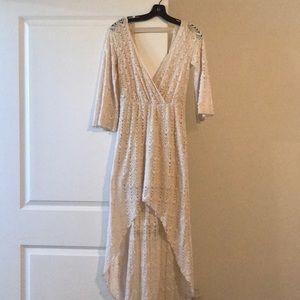 Free people tan dress